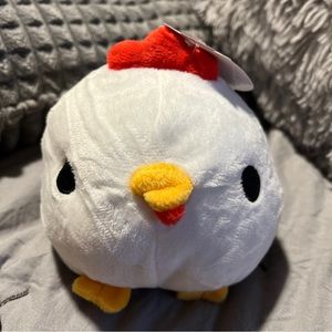 Shinada Global Kawaii Series Buddy (mini) Squishy Chicken Plush 5” Mini Plush